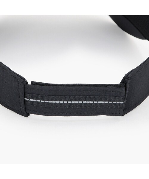 BRIEFING(ブリーフィング)の「REF MEN'S STRETCH TRIANGLE LOGO VISOR(ゴルフグッズ・メンズ・ブラック/ホワイト・FREE)」の13枚目の写真