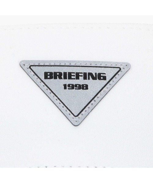 BRIEFING(ブリーフィング)の「REF MEN'S STRETCH TRIANGLE LOGO VISOR(ゴルフグッズ・メンズ・ブラック/ホワイト・FREE)」の8枚目の写真