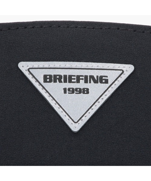 BRIEFING(ブリーフィング)の「REF MEN'S STRETCH TRIANGLE LOGO VISOR(ゴルフグッズ・メンズ・ブラック/ホワイト・FREE)」の9枚目の写真