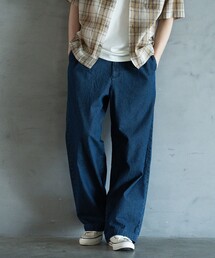 RATTLE TRAP | 8.5ozデニムツータックワイドスラックス(その他パンツ)
