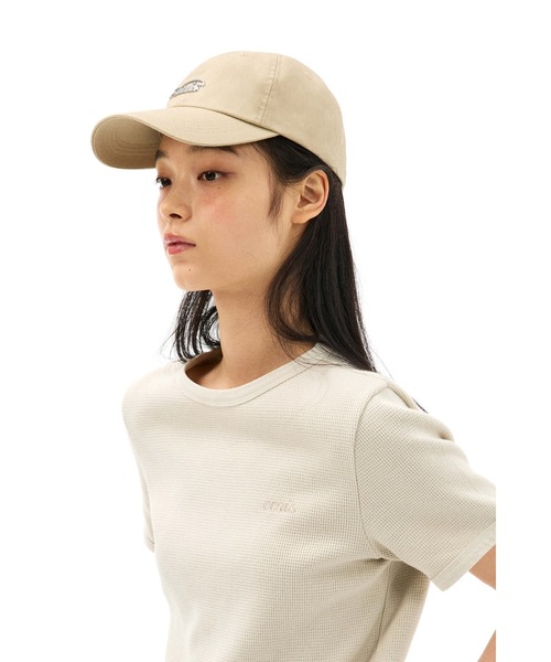 EMIS（イミス）の「METAL LOGO BALL CAP（キャップ・レディース・ブラウン/パープル/グレー/ベージュ/ネイビー・FREE）」の8枚目の写真