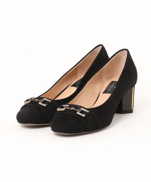 LANVIN collection(ランバン コレクション)の「ビットモチーフパンプス(パンプス・レディース・サンドベージュ/ブラック系その他・22.5cm/23.0cm/23.5cm/24.5cm/24.0cm)」の2枚目の写真