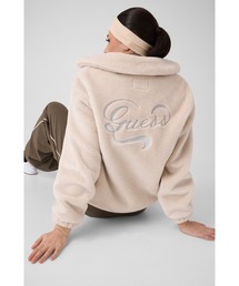 Guess | AMALIA Sherpa Zip Sweat ジャケット ボアジャケット(その他アウター)