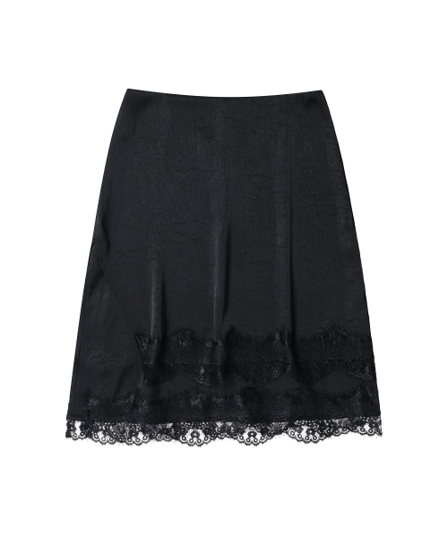 THEVINYLHOUSE（ザバイニルハウス）の「FEMININE SLIT LACE SKIRT(W) BLACK（スカート・レディース・その他・SMALL/MEDIUM）」の6枚目の写真