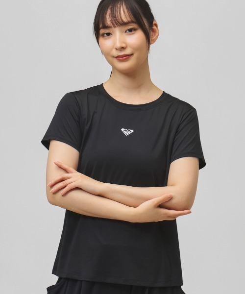 ROXY(ロキシー)の「ロキシー ROXY MY 1ST ROXY TEE(Tシャツ/カットソー・レディース・ブラック・L)」の1枚目の写真