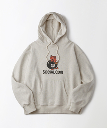V.S.C フードスウェット(SOCIAL CLUB)_1%OATMEAL