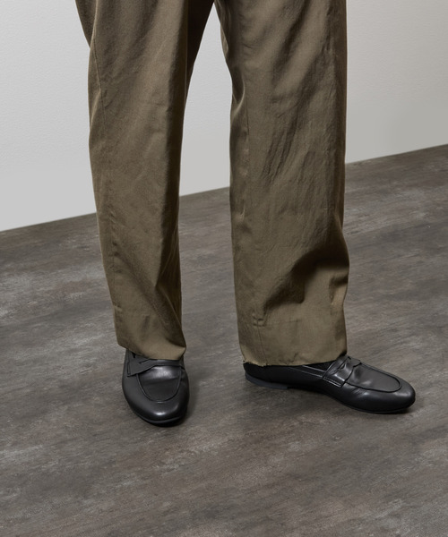 PADRONE（パドローネ）の「PADRONE パドローネ / FT Loafers フラットソールレザーローファー / PU8185-2002（ローファー・メンズ・ブラウン/ブラック・42/41/40）」の16枚目の写真