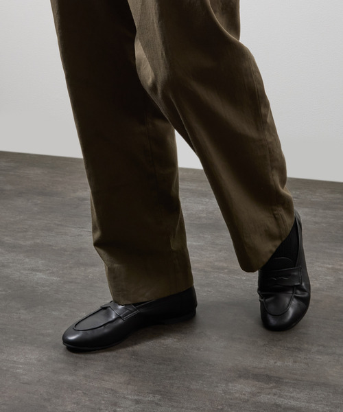 PADRONE（パドローネ）の「PADRONE パドローネ / FT Loafers フラットソールレザーローファー / PU8185-2002（ローファー・メンズ・ブラウン/ブラック・42/41/40）」の17枚目の写真