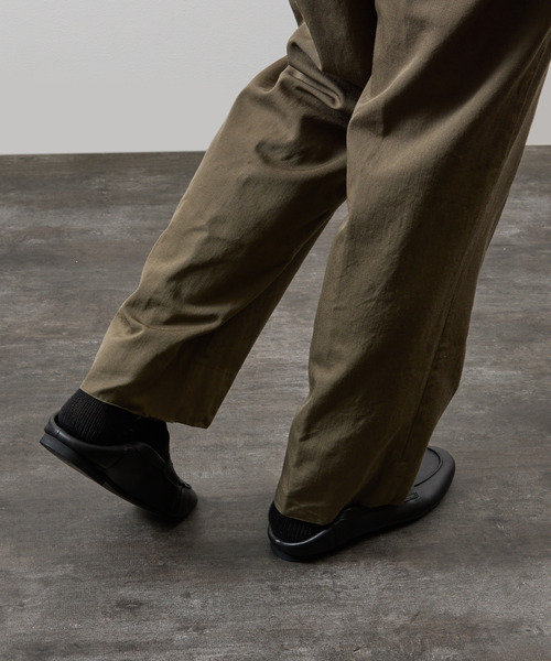 PADRONE（パドローネ）の「PADRONE パドローネ / FT Loafers フラットソールレザーローファー / PU8185-2002（ローファー・メンズ・ブラウン/ブラック・42/41/40）」の20枚目の写真