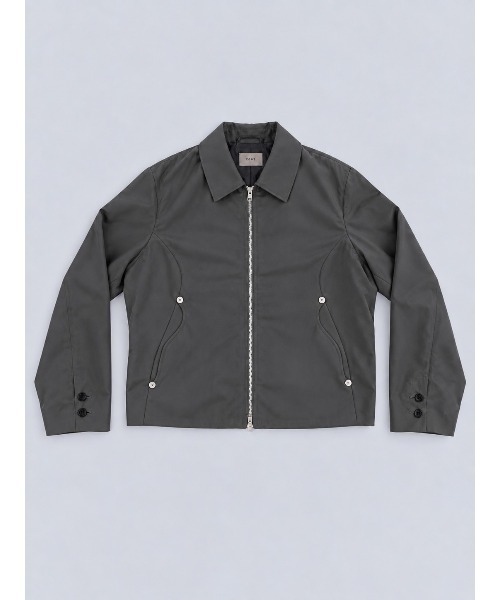 CONZ(コンズ)の「trim fit jacket 2.0(ブルゾン・メンズ・カーキ/ブラック/チャコールグレー・1/3/2)」の3枚目の写真