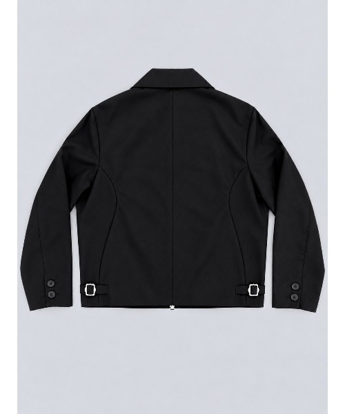 CONZ(コンズ)の「trim fit jacket 2.0(ブルゾン・メンズ・カーキ/ブラック/チャコールグレー・1/3/2)」の6枚目の写真