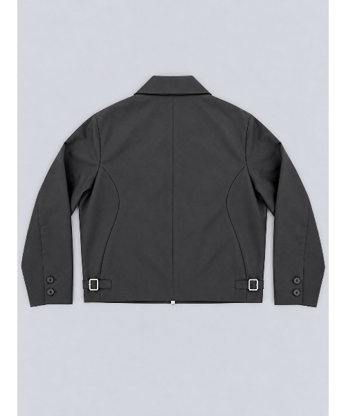CONZ(コンズ)の「trim fit jacket 2.0(ブルゾン・メンズ・カーキ/ブラック/チャコールグレー・1/3/2)」の7枚目の写真