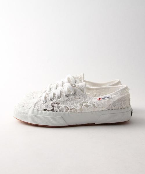 SUPERGA(スペルガ)の「<SUPERGA>MACRAMEW/スニーカー(スニーカー・レディース・ホワイト・37/35/36/38)」の5枚目の写真