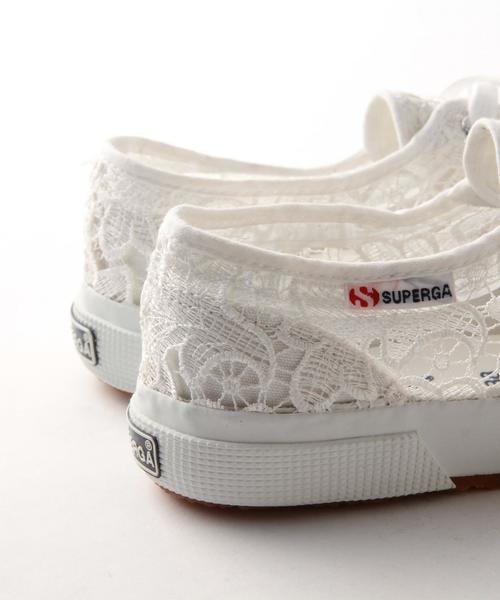 SUPERGA(スペルガ)の「<SUPERGA>MACRAMEW/スニーカー(スニーカー・レディース・ホワイト・37/35/36/38)」の3枚目の写真