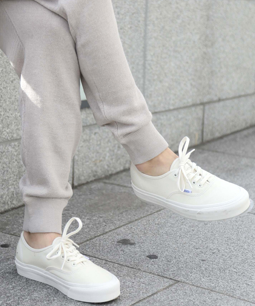 Denime（ドゥニーム）の「CL RIB KNIT PANTS/コットンリネンリブニットパンツ（その他パンツ・メンズ・ネイビー/ベージュ/グリーン・MEDIUM/LARGE/X-LARGE）」の17枚目の写真