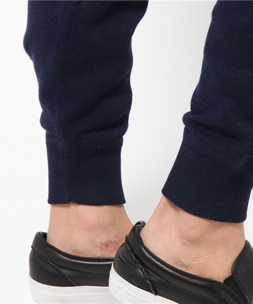 Denime（ドゥニーム）の「CL RIB KNIT PANTS/コットンリネンリブニットパンツ（その他パンツ・メンズ・ネイビー/ベージュ/グリーン・MEDIUM/LARGE/X-LARGE）」の10枚目の写真
