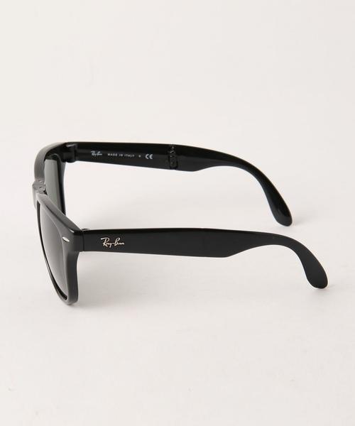 Ray-Ban（レイバン）の「＜Ray-Ban(レイバン)＞FOLDING WAYFARER 4105/54（サングラス・レディース・ブラック・FREE）」の3枚目の写真