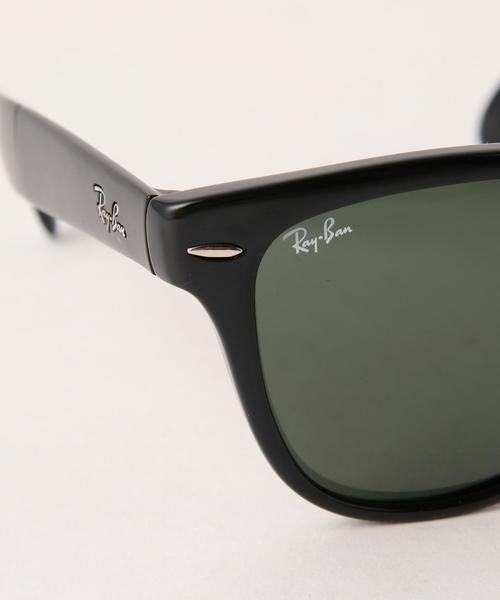 Ray-Ban（レイバン）の「＜Ray-Ban(レイバン)＞FOLDING WAYFARER 4105/54（サングラス・レディース・ブラック・FREE）」の8枚目の写真