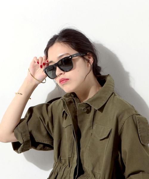 Ray-Ban（レイバン）の「＜Ray-Ban(レイバン)＞FOLDING WAYFARER 4105/54（サングラス・レディース・ブラック・FREE）」の12枚目の写真