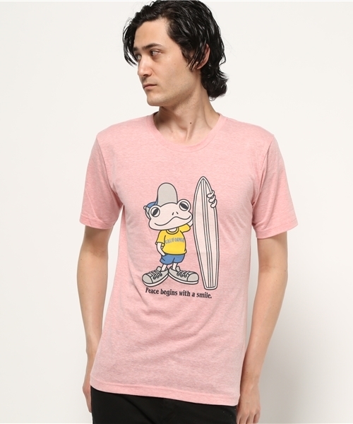 VOGUISH（ヴォーギッシュ）の「サーフカエルTシャツ（Tシャツ