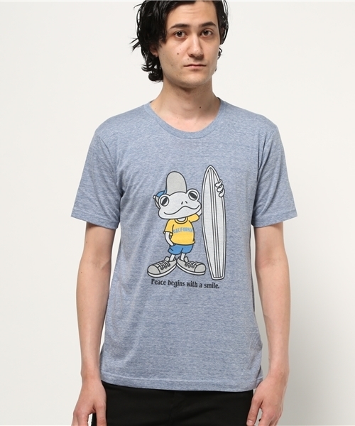 VOGUISH（ヴォーギッシュ）の「サーフカエルTシャツ（Tシャツ