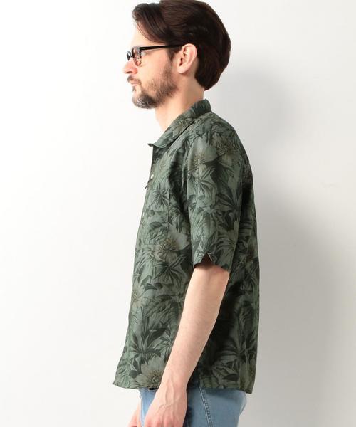 Bevilacqua（ベヴィラクア）の「＜BEVILACQUA （ベヴィラクア）＞ UA別注 OPEN S/S（シャツ/ブラウス・メンズ・ケリー/ネイビー・MEDIUM/LARGE）」の5枚目の写真