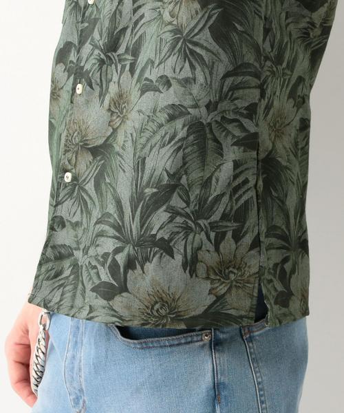 Bevilacqua（ベヴィラクア）の「＜BEVILACQUA （ベヴィラクア）＞ UA別注 OPEN S/S（シャツ/ブラウス・メンズ・ケリー/ネイビー・MEDIUM/LARGE）」の10枚目の写真