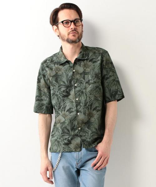 Bevilacqua（ベヴィラクア）の「＜BEVILACQUA （ベヴィラクア）＞ UA別注 OPEN S/S（シャツ/ブラウス・メンズ・ケリー/ネイビー・MEDIUM/LARGE）」の13枚目の写真