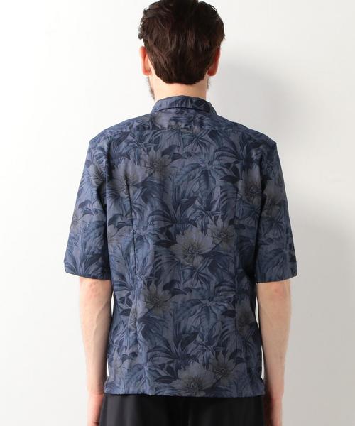 Bevilacqua（ベヴィラクア）の「＜BEVILACQUA （ベヴィラクア）＞ UA別注 OPEN S/S（シャツ/ブラウス・メンズ・ケリー/ネイビー・MEDIUM/LARGE）」の14枚目の写真