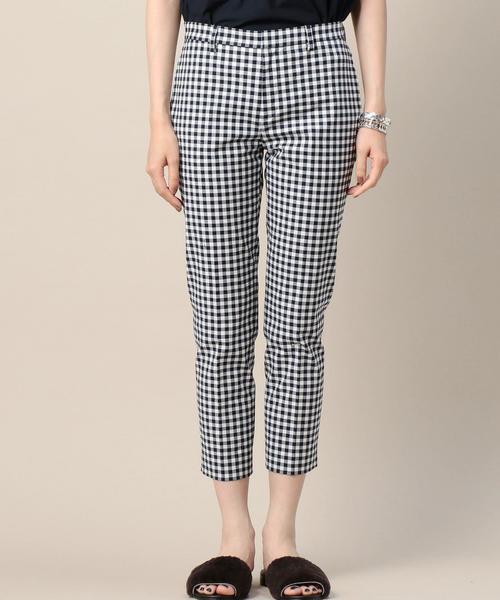 BEAUTY&YOUTH UNITED ARROWS（ビューティーアンドユースユナイテッドアローズ）の「BY コットンサブリナパンツ◆（その他パンツ・レディース・ホワイト/その他2/その他1/ブラック・LARGE/MEDIUM/SMALL）」の6枚目の写真