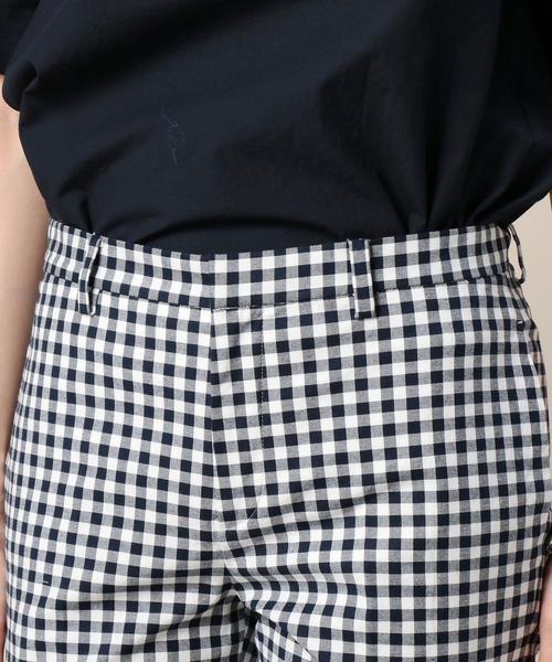 BEAUTY&YOUTH UNITED ARROWS（ビューティーアンドユースユナイテッドアローズ）の「BY コットンサブリナパンツ◆（その他パンツ・レディース・ホワイト/その他2/その他1/ブラック・LARGE/MEDIUM/SMALL）」の9枚目の写真