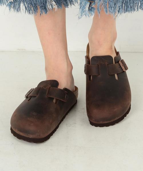 BIRKENSTOCK(ビルケンシュトック)の「BIRKENSTOCK LT BOSTON(サンダル・レディース・ダークブラウン・38/37/36)」の7枚目の写真
