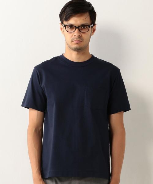 UNITED ARROWS（ユナイテッドアローズ）の「USMC DRY CTN クルーネック◆（Tシャツ/カットソー・メンズ・ホワイト/ネイビー・MEDIUM/LARGE/SMALL/X-LARGE/XX-LARGE/X-SMALL）」の4枚目の写真