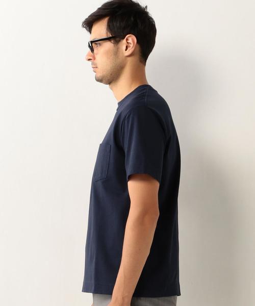 UNITED ARROWS（ユナイテッドアローズ）の「USMC DRY CTN クルーネック◆（Tシャツ/カットソー・メンズ・ホワイト/ネイビー・MEDIUM/LARGE/SMALL/X-LARGE/XX-LARGE/X-SMALL）」の5枚目の写真
