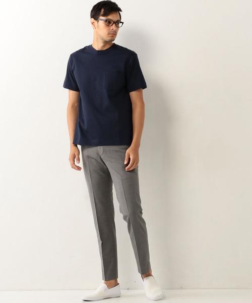 UNITED ARROWS（ユナイテッドアローズ）の「USMC DRY CTN クルーネック◆（Tシャツ/カットソー・メンズ・ホワイト/ネイビー・MEDIUM/LARGE/SMALL/X-LARGE/XX-LARGE/X-SMALL）」の6枚目の写真