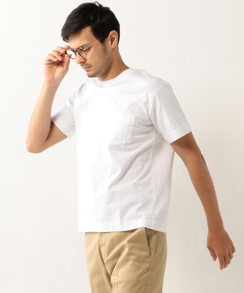 UNITED ARROWS（ユナイテッドアローズ）の「USMC DRY CTN クルーネック◆（Tシャツ/カットソー・メンズ・ホワイト/ネイビー・MEDIUM/LARGE/SMALL/X-LARGE/XX-LARGE/X-SMALL）」の8枚目の写真