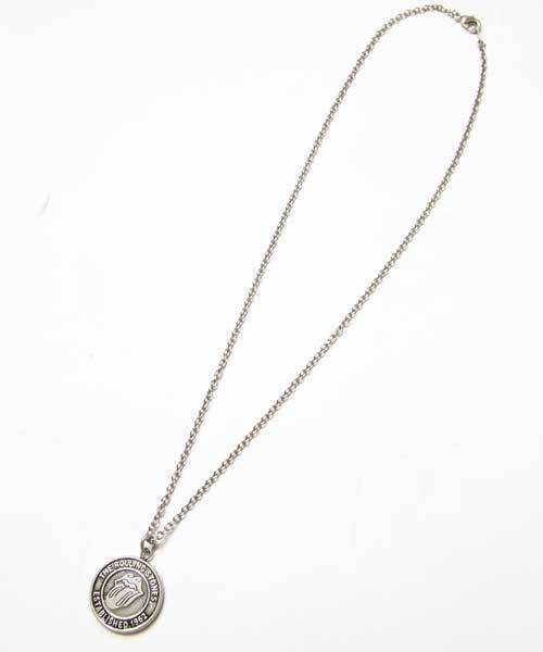 JACKROSE（ジャックローズ）の「The Rolling Stones　ストーンズコインネックレス（ネックレス・メンズ・シルバー・ﾌﾘ-）」の3枚目の写真