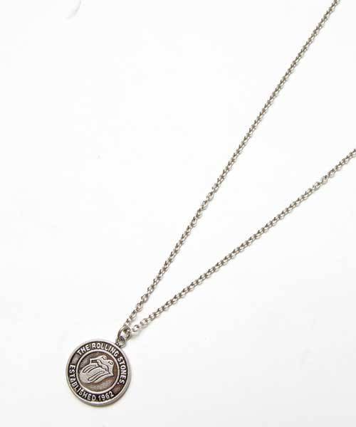 JACKROSE（ジャックローズ）の「The Rolling Stones　ストーンズコインネックレス（ネックレス・メンズ・シルバー・ﾌﾘ-）」の4枚目の写真