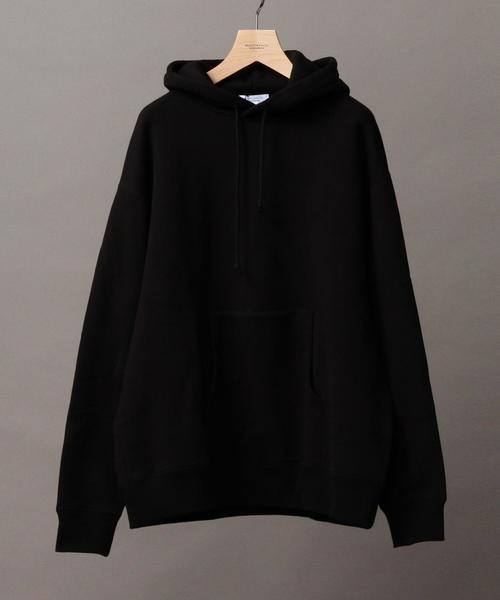 BEAUTY&YOUTH UNITED ARROWS（ビューティーアンドユースユナイテッドアローズ）の「BY ∴ ビッグ スウェット パーカー◆（パーカー・メンズ・ブラック/ダークブラウン/ネイビー・MEDIUM/SMALL/LARGE）」の4枚目の写真