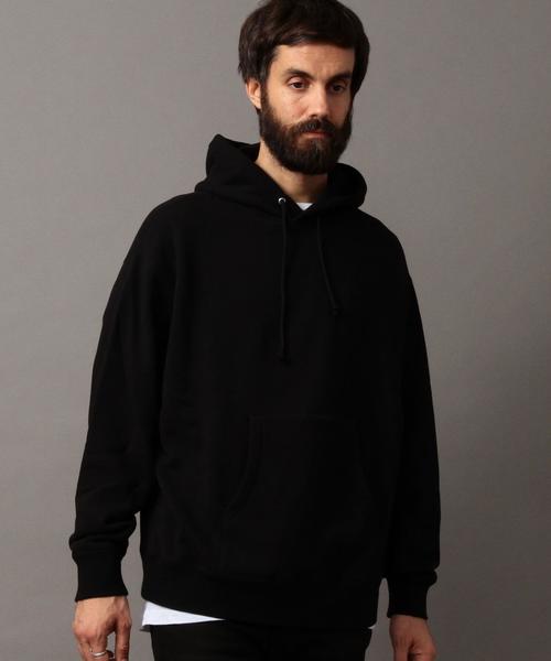 BEAUTY&YOUTH UNITED ARROWS（ビューティーアンドユースユナイテッドアローズ）の「BY ∴ ビッグ スウェット パーカー◆（パーカー・メンズ・ブラック/ダークブラウン/ネイビー・MEDIUM/SMALL/LARGE）」の8枚目の写真