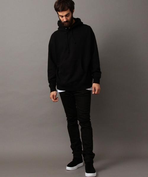 BEAUTY&YOUTH UNITED ARROWS（ビューティーアンドユースユナイテッドアローズ）の「BY ∴ ビッグ スウェット パーカー◆（パーカー・メンズ・ブラック/ダークブラウン/ネイビー・MEDIUM/SMALL/LARGE）」の13枚目の写真