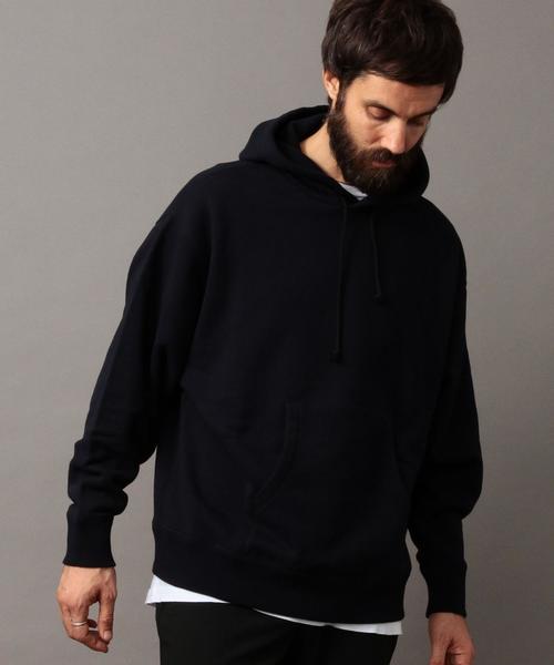 BEAUTY&YOUTH UNITED ARROWS（ビューティーアンドユースユナイテッドアローズ）の「BY ∴ ビッグ スウェット パーカー◆（パーカー・メンズ・ブラック/ダークブラウン/ネイビー・MEDIUM/SMALL/LARGE）」の10枚目の写真
