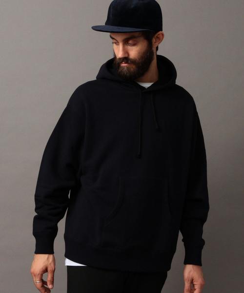 BEAUTY&YOUTH UNITED ARROWS（ビューティーアンドユースユナイテッドアローズ）の「BY ∴ ビッグ スウェット パーカー◆（パーカー・メンズ・ブラック/ダークブラウン/ネイビー・MEDIUM/SMALL/LARGE）」の11枚目の写真