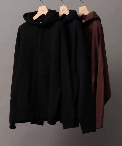BEAUTY&YOUTH UNITED ARROWS（ビューティーアンドユースユナイテッドアローズ）の「BY ∴ ビッグ スウェット パーカー◆（パーカー・メンズ・ブラック/ダークブラウン/ネイビー・MEDIUM/SMALL/LARGE）」の20枚目の写真