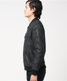Pretty Green レザージャケット Pretty Green（プリティーグリーン）の「RANDALL ジップアップ