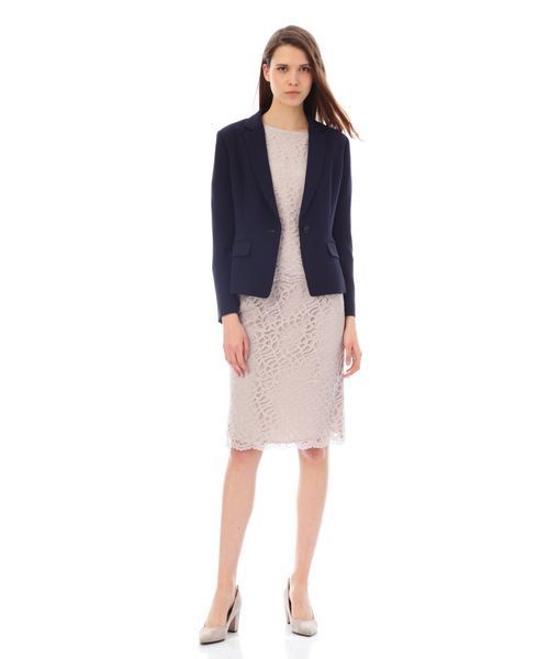 22 OCTOBRE（ヴァンドゥ－オクトーブル）の「アリーゼレースブラウス【セットアップ対応商品】（シャツ/ブラウス・レディース・ネイビー/ホワイト/グレー・38/40）」の13枚目の写真