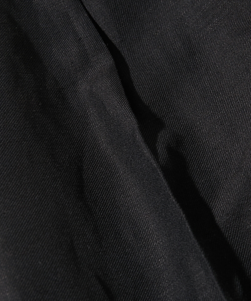 markaware（マーカウェア）の「MARKAWARE マーカウェア /  1 TUCK PEGTOP TROUSERS / A17A-07PT01C（スラックス・メンズ・ブラック・1/2/3）」の5枚目の写真