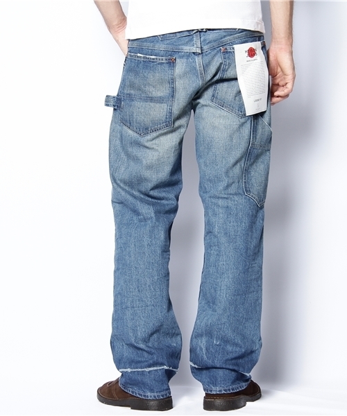 BEAUTY&YOUTH UNITED ARROWS（ビューティーアンドユースユナイテッドアローズ）の「＜HEIBONxCANTON＞ PAINTER PT◆（デニムパンツ・メンズ・ライトブルー/ネイビー・28inch/30inch/32inch/34inch）」の4枚目の写真