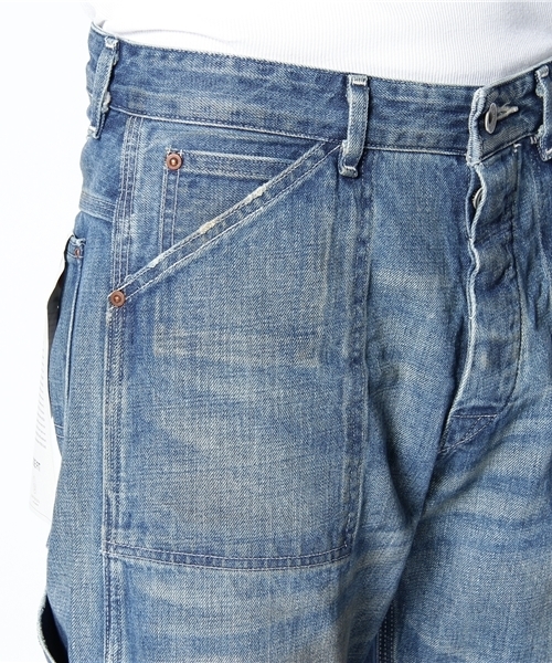 BEAUTY&YOUTH UNITED ARROWS（ビューティーアンドユースユナイテッドアローズ）の「＜HEIBONxCANTON＞ PAINTER PT◆（デニムパンツ・メンズ・ライトブルー/ネイビー・28inch/30inch/32inch/34inch）」の7枚目の写真