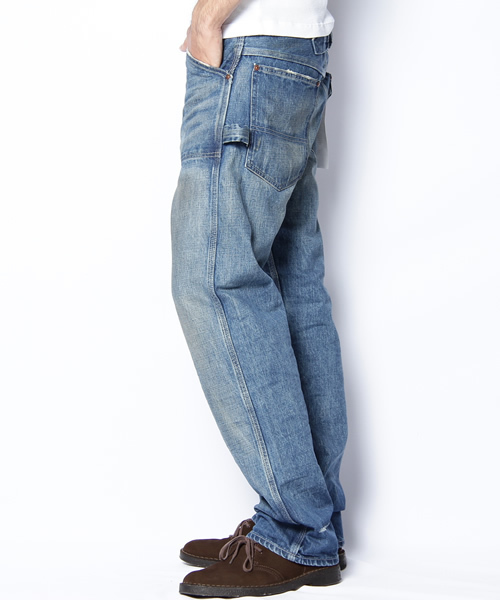 BEAUTY&YOUTH UNITED ARROWS（ビューティーアンドユースユナイテッドアローズ）の「＜HEIBONxCANTON＞ PAINTER PT◆（デニムパンツ・メンズ・ライトブルー/ネイビー・28inch/30inch/32inch/34inch）」の12枚目の写真